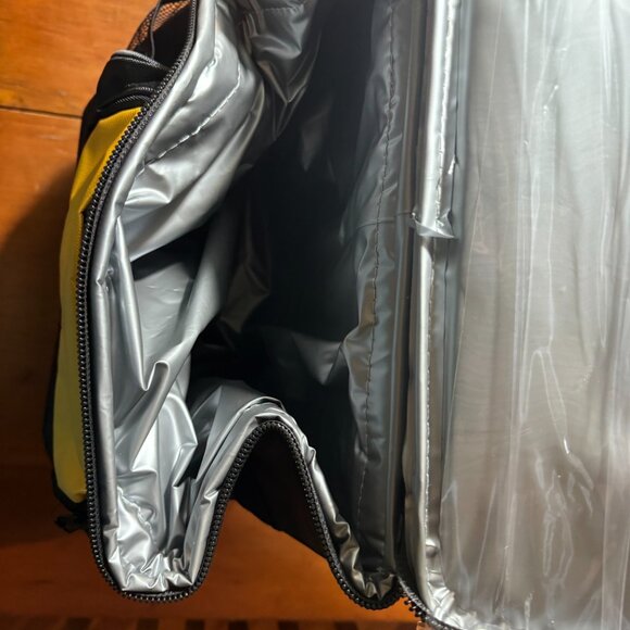 NWT Pittsburgh Steelers football tailgating rolling cooler with pull-out handle - Picture 6 of 11